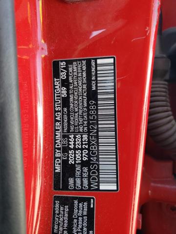 2015 MERCEDES-BENZ CLA 250 4M - WDDSJ4GBXFN215889