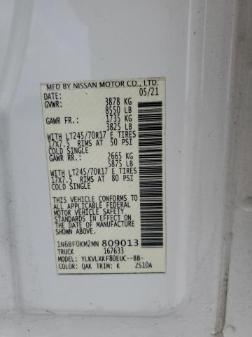 2021 NISSAN NV 1500 S 1N6BF0KM2MN809013
