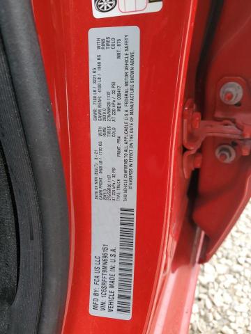 2021 RAM 1500 BIG H - 1C6SRFFT9MN696151
