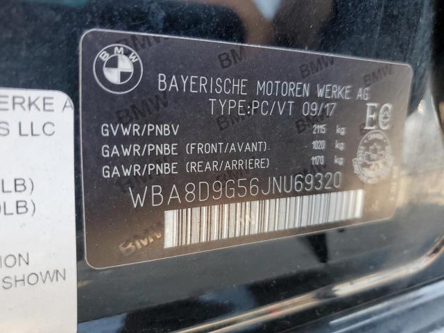 2018 BMW 330 XI WBA8D9G56JNU69320