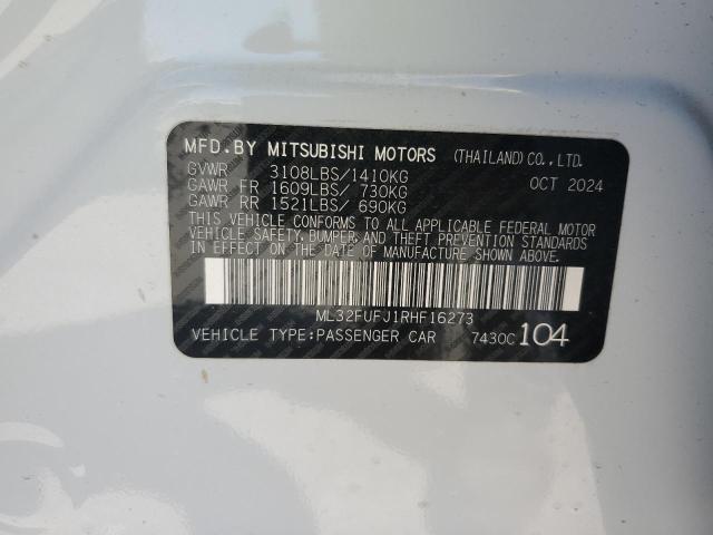 2024 MITSUBISHI MIRAGE G4 - ML32FUFJ1RHF16273