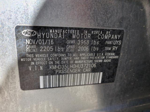 2017 HYUNDAI ELANTRA GT - KMHD35LH0HU372106