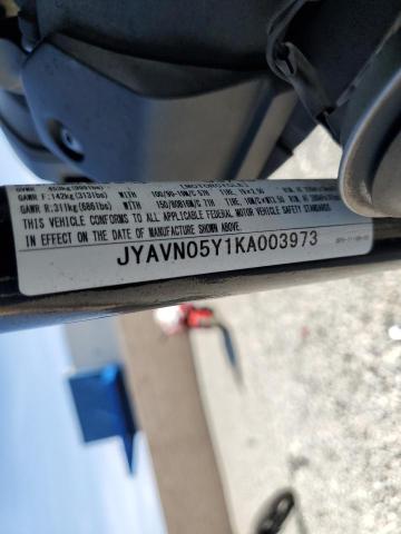 2019 YAMAHA XVS950 CU JYAVN05Y1KA003973