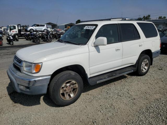 TOYOTA 4RUNNER SR 2001 white 4dr spor gas JT3GN86R610211827 photo #1