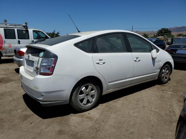 TOYOTA PRIUS 2005 white hatchbac hybrid engine JTDKB20U853115520 photo #4