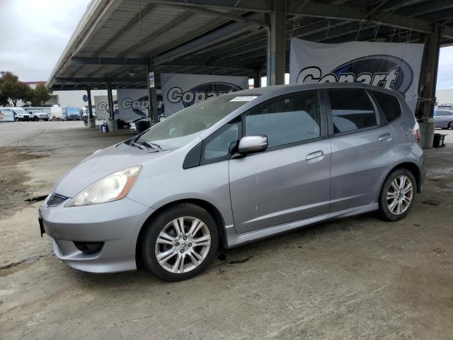 HONDA FIT SPORT 2009 gray  gas JHMGE884X9C002533 photo #1