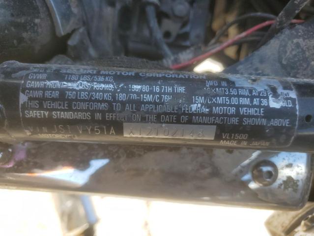 2001 SUZUKI VL1500 JS1VY51AX12102148