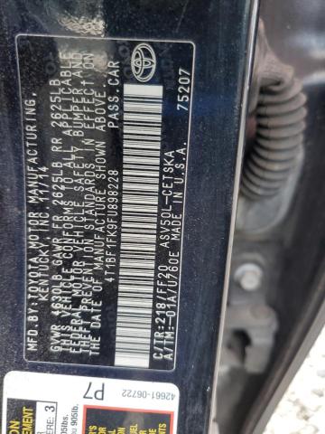 2015 TOYOTA CAMRY LE - 4T1BF1FK9FU898228