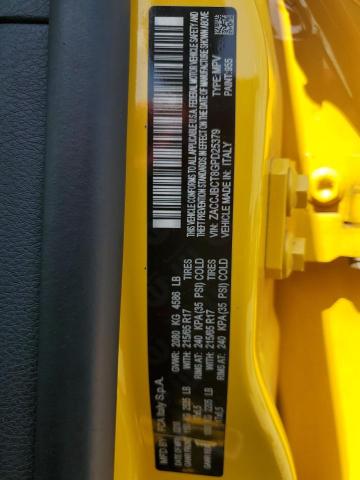 2016 JEEP RENEGADE T ZACCJBCT8GPD25379
