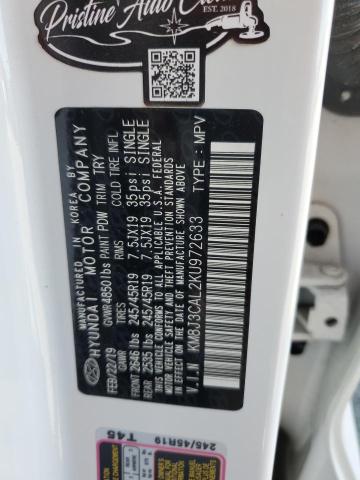 2019 HYUNDAI TUCSON LIM - KM8J3CAL2KU972633