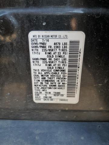 2016 NISSAN ROGUE S - JN8AT2MV1GW148621