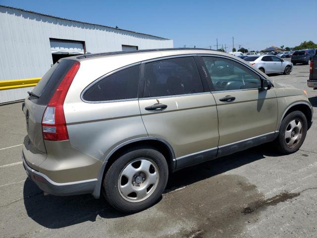 HONDA CR-V LX 2008 tan  gas JHLRE38398C023492 photo #4