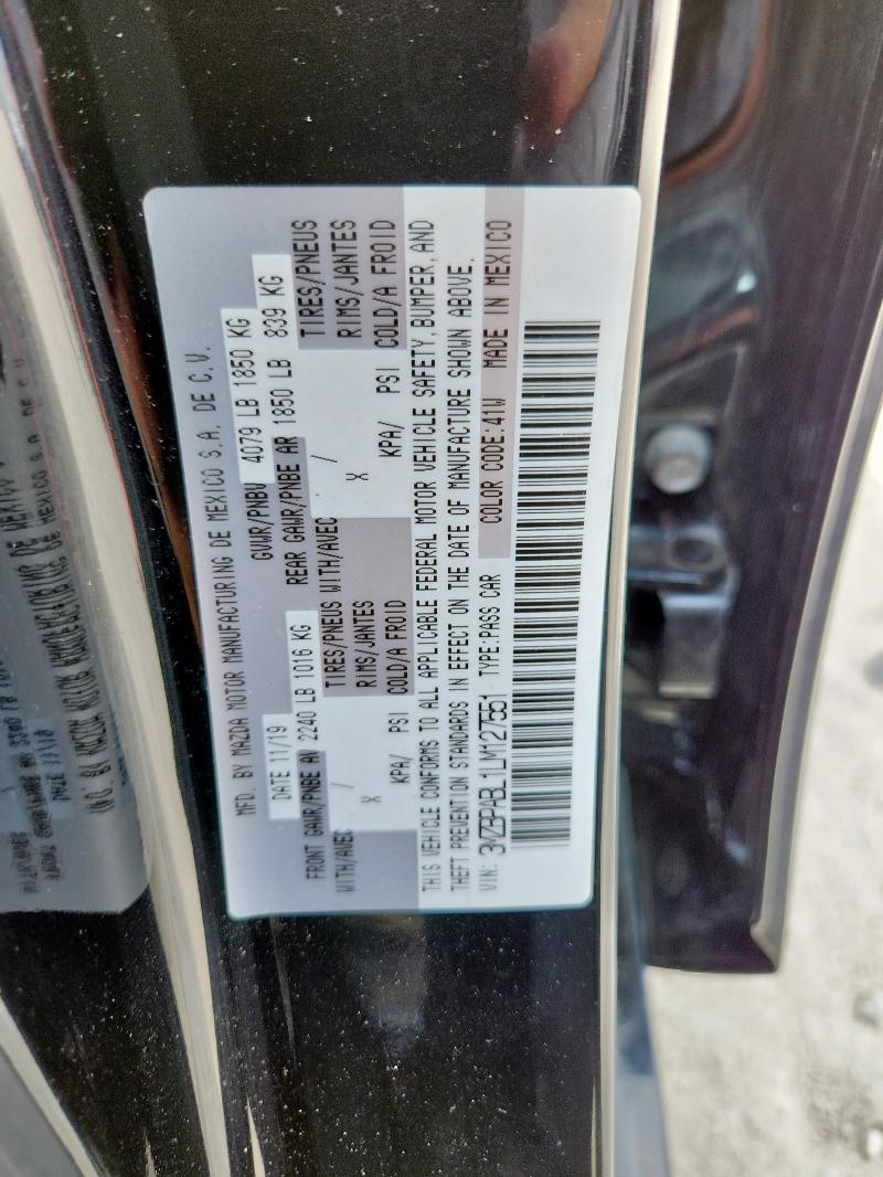2020 MAZDA 3 - 3MZBPABL1LM127551