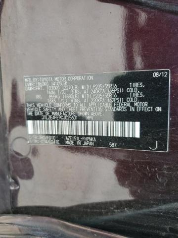 2012 TOYOTA SCION XB - JTLZE4FE9CJ025601