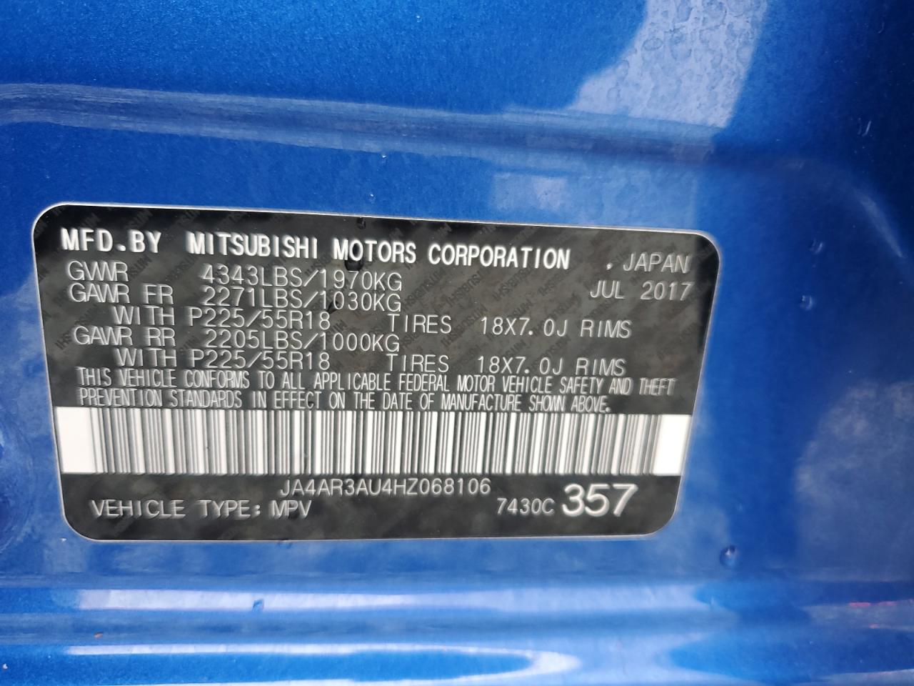 MITSUBISHI OUTLANDER ES