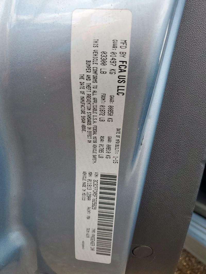 2015 FIAT 500 POP 3C3CFFDR5FT625629