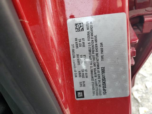 2016 BUICK VERANO - 1G4PS5SK2G4179662