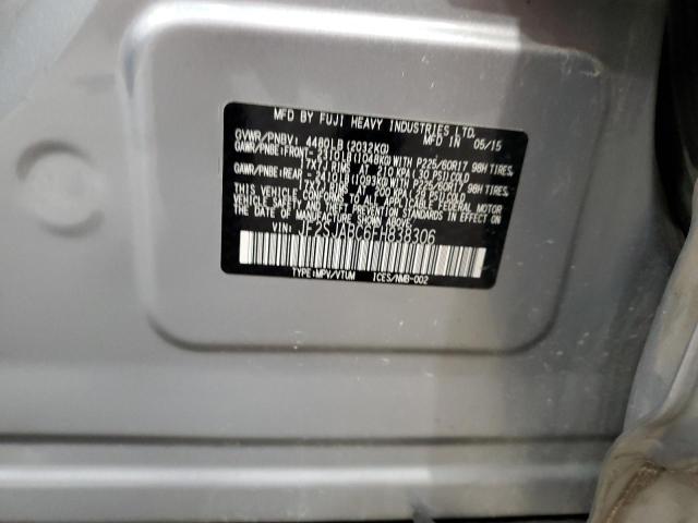 2015 SUBARU FORESTER 2 - JF2SJABC6FH838306