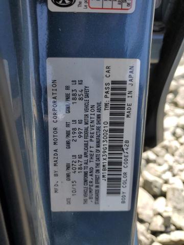 2016 MAZDA 3 GRAND TO JM1BM1X39G1300210