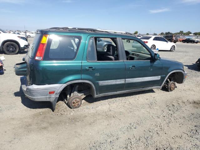 HONDA CR-V EX 2000 green  gas JHLRD1766YS014287 photo #4