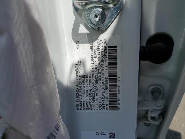 2024 HONDA CIVIC EXL - 19XFL1H78RE005962