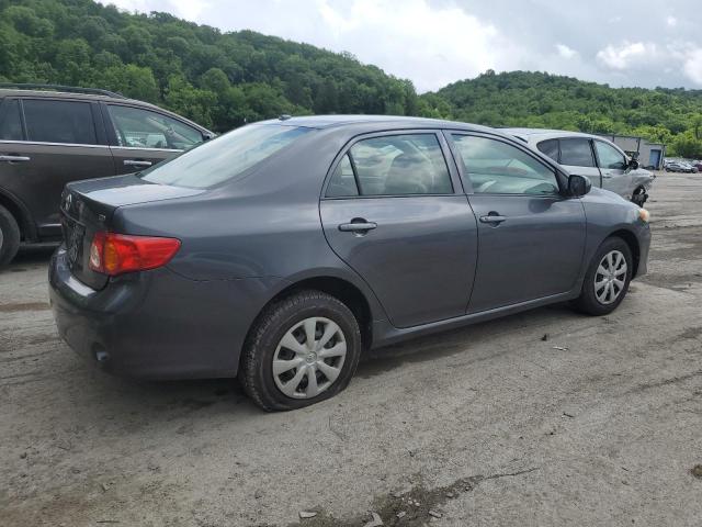 TOYOTA COROLLA BA 2009 gray sedan 4d gas JTDBL40E799018264 photo #4