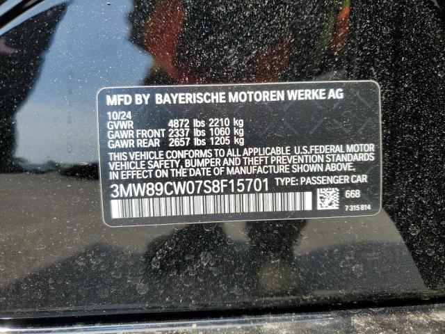 2025 BMW 330XI 3MW89CW07S8F15701