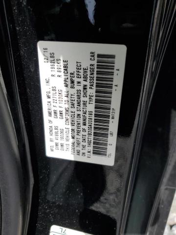 2016 HONDA ACCORD LX- 1HGCT1B30GA008185