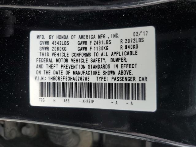 2017 HONDA ACCORD TOU - 1HGCR3F93HA026786