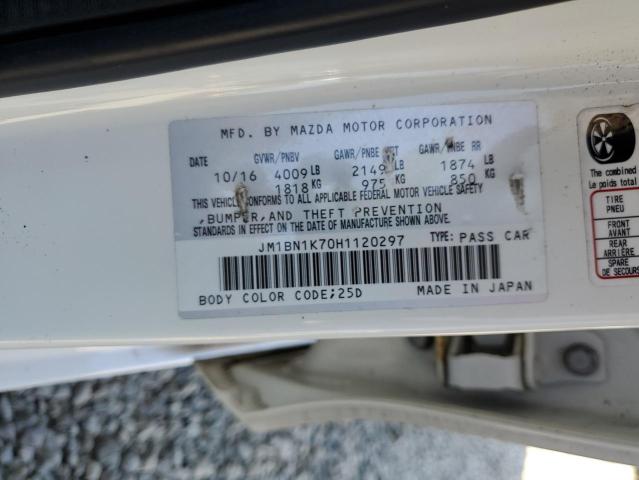 2017 MAZDA 3 SPORT JM1BN1K70H1120297
