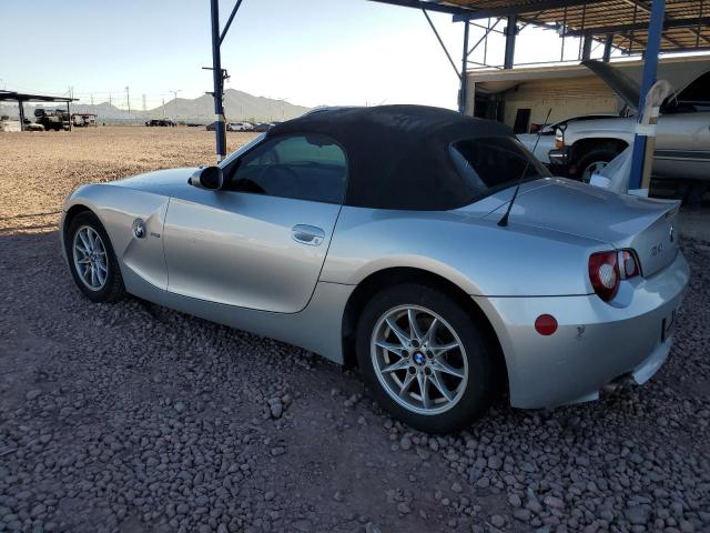 BMW Z4 2.5 2005 silver  gas 4USBT33585LR70462 photo #3