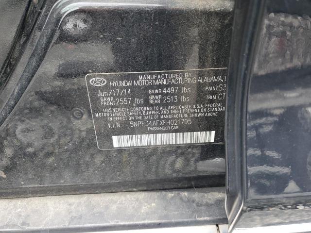 2015 HYUNDAI SONATA SPO - 5NPE34AFXFH021795