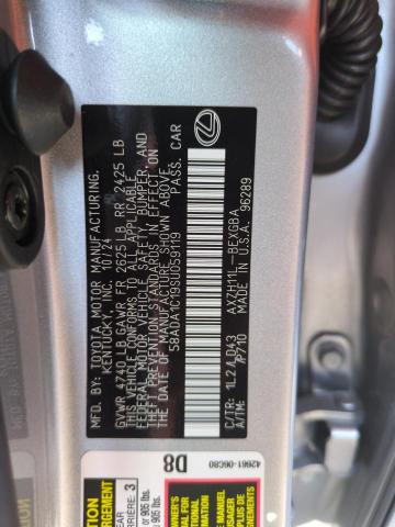 2025 LEXUS ES 300H BA 58ADA1C19SU059119