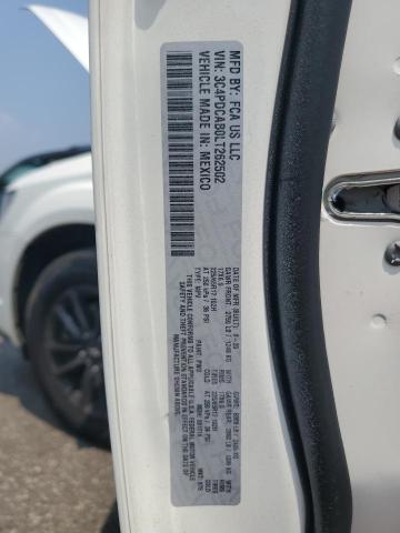 2020 DODGE JOURNEY SE - 3C4PDCAB0LT262502