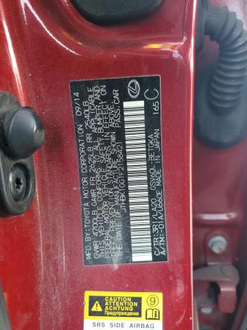 2015 LEXUS ES 350 JTHBK1GG1F2158421