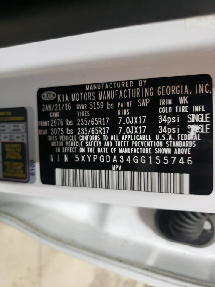 Kia Sorento lx 2016