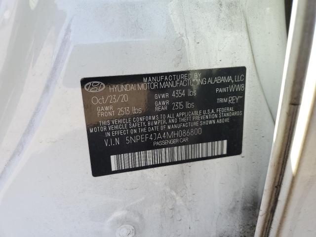 2021 HYUNDAI SONATA SEL - 5NPEF4JA4MH086800