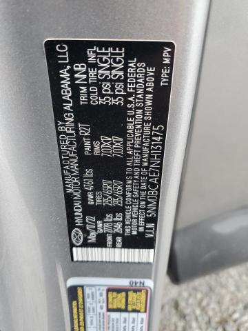 2022 HYUNDAI TUCSON SEL - 5NMJBCAE7NH131475