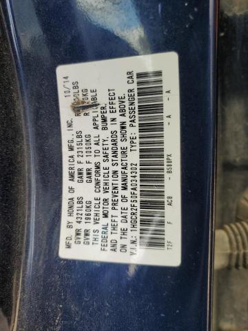 2015 HONDA ACCORD SPO - 1HGCR2F50FA034302