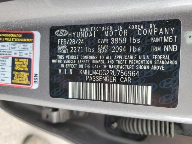 2024 HYUNDAI ELANTRA SE - KMHLM4DG2RU756964