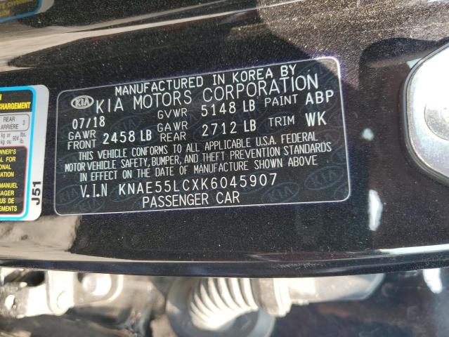 2019 KIA STINGER GT KNAE55LCXK6045907