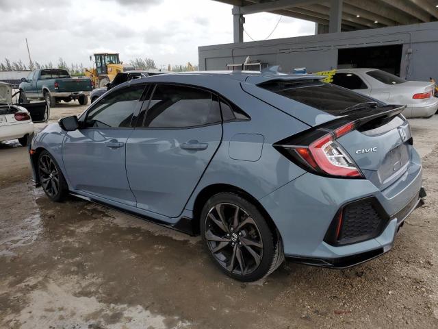 Vin: shhfk7h4xku228479, lot: 59621765, honda civic sport 20192