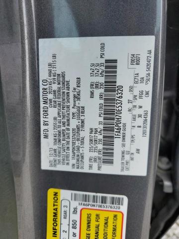 2014 FORD FUSION SE - 1FA6P0H70E5376320