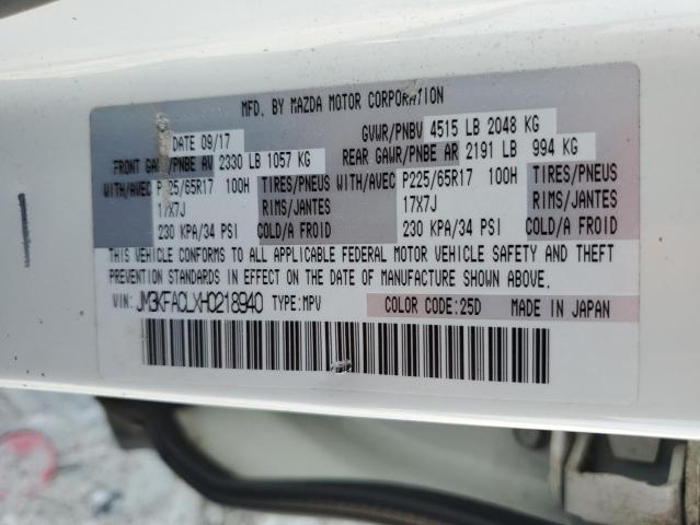 2017 MAZDA CX-5 TOURI - JM3KFACLXH0218940