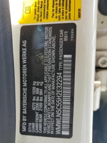 2017 MINI COOPER CLU WMWLN5C55H2E32294
