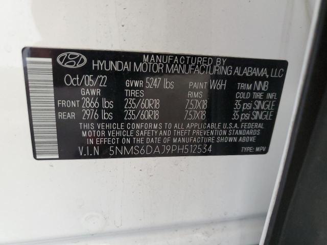 2023 HYUNDAI SANTA FE X 5NMS6DAJ9PH512534