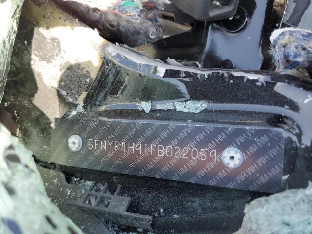 5fnyf4h91fb022059 - 2015 Honda pilot touring - #61311435