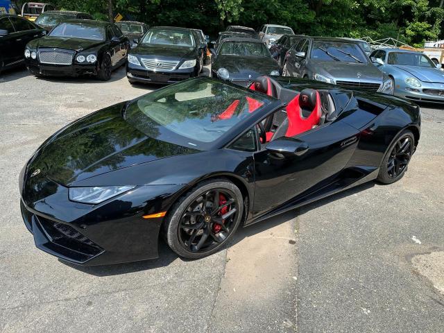 LAMBORGHINI HURACAN 2017 black converti gas ZHWUR2ZF1HLA06744 photo #3