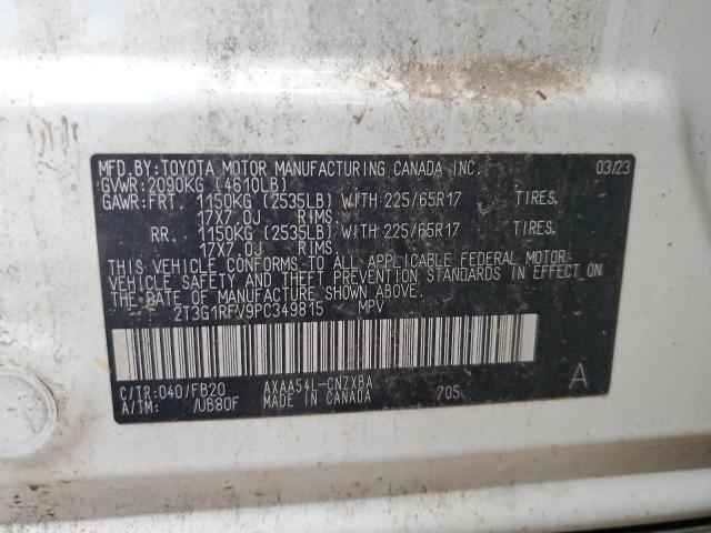 2023 TOYOTA RAV4 LE - 2T3G1RFV9PC349815