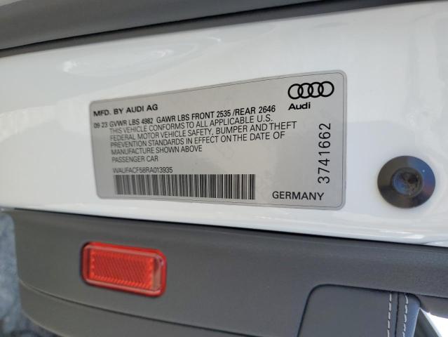 2024 AUDI A5 PREMIUM - WAUFACF58RA013935